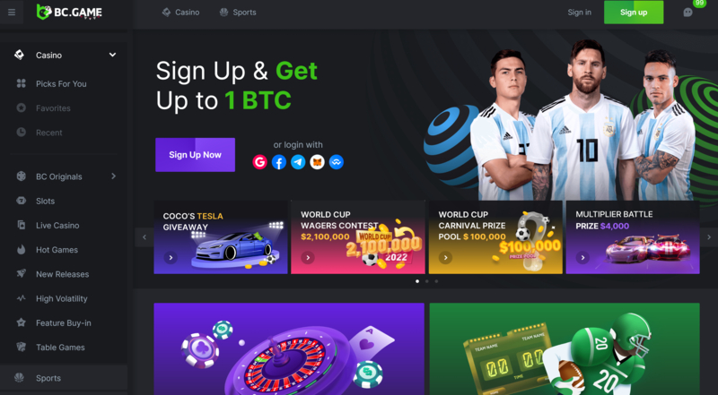 Discover the Excitement of BC.Game Live Bets